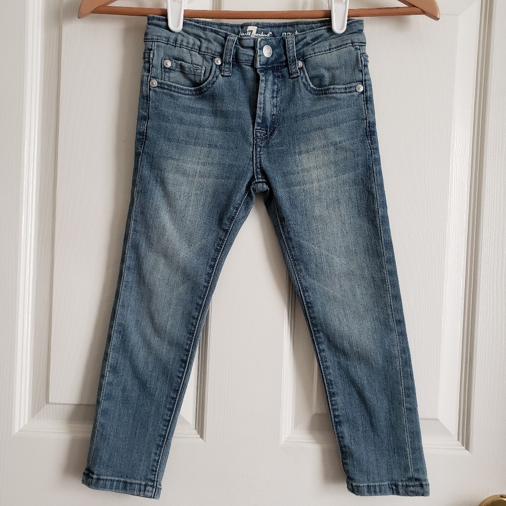7 For All Mankind Paxtyn Light Wash Girl's Skinny Jeans Size 4